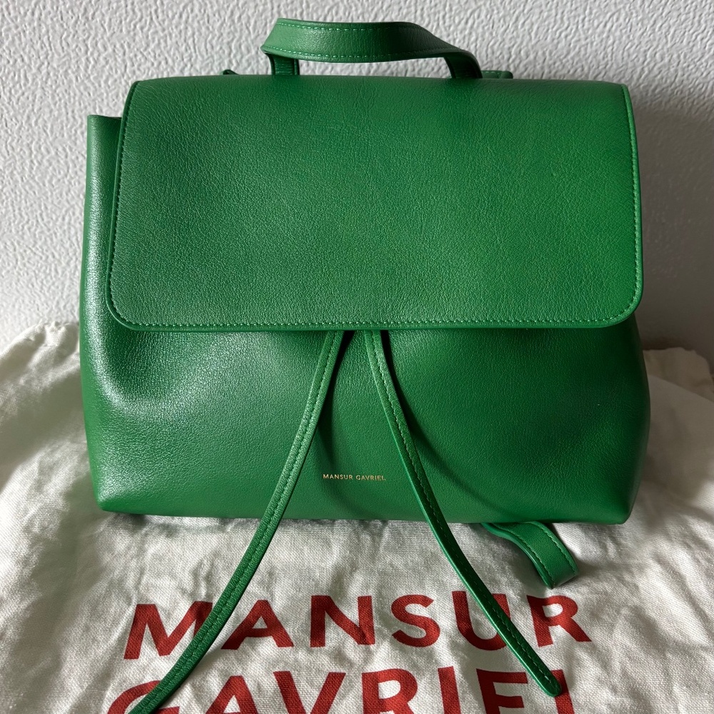 Mansur Gavriel Soft Lady Bag in the color Grass